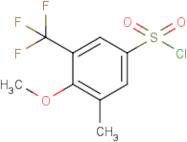 4-Methoxy-3-methyl-5-(trifluoromethyl)benzenesulfonyl chloride