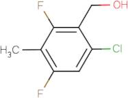 6-Chloro-2,4-difluoro-3-methylbenzyl alcohol