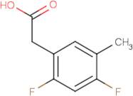 2,4-Difluoro-5-methylphenylacetic acid