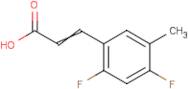 2,4-Difluoro-5-methylcinnamic acid