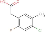4-Chloro-2-fluoro-5-methylphenylacetic acid