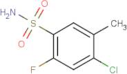 4-Chloro-2-fluoro-5-methylbenzenesulfonamide