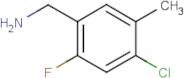 4-Chloro-2-fluoro-5-methylbenzylamine