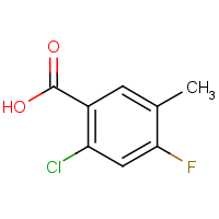 2-Chloro-4-fluoro-5-methylbenzoic acid