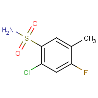 2-Chloro-4-fluoro-5-methylbenzenesulfonamide