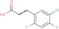 5-Chloro-2,4-difluorocinnamic acid