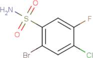 2-Bromo-4-chloro-5-fluorobenzenesulfonamide