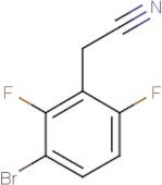 3-Bromo-2,6-difluorophenylacetonitrile