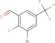 3-Bromo-2-fluoro-5-(trifluoromethyl)benzaldehyde