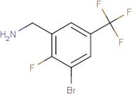 3-Bromo-2-fluoro-5-(trifluoromethyl)benzylamine