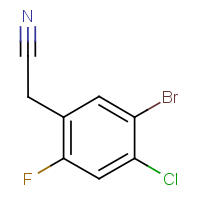 5-Bromo-4-chloro-2-fluorophenylacetonitrile