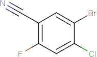 5-Bromo-4-chloro-2-fluorobenzonitrile