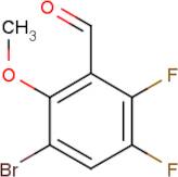 3-Bromo-5,6-difluoro-2-methoxybenzaldehyde