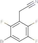 3-Bromo-2,5,6-trifluorophenylacetonitrile