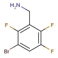 3-Bromo-2,5,6-trifluorobenzylamine