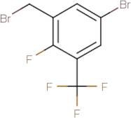 5-Bromo-2-fluoro-3-(trifluoromethyl)benzyl bromide