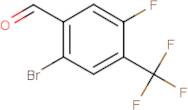2-Bromo-5-fluoro-4-(trifluoromethyl)benzaldehyde