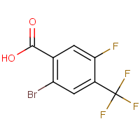 2-Bromo-5-fluoro-4-(trifluoromethyl)benzoic acid