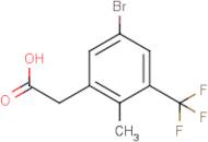 5-Bromo-2-methyl-3-(trifluoromethyl)phenylacetic acid