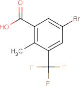 5-Bromo-2-methyl-3-(trifluoromethyl)benzoic acid