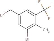 3-Bromo-4-methyl-5-(trifluoromethyl)benzyl bromide