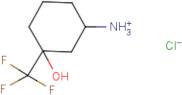 3-Hydroxy-3-(trifluoromethyl)cyclohexylammonium chloride