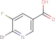 6-Bromo-5-fluoronicotinic acid