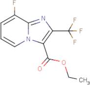 Ethyl 8-fluoro-2-(trifluoromethyl)imidazo(1,2-a)pyridine-3-carboxylate