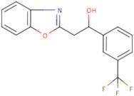 2-(1,3-Benzoxazol-2-yl)-1-[3-(trifluoromethyl)phenyl]ethan-1-ol