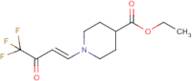 Ethyl 1-(4,4,4-trifluoro-3-oxobut-1-enyl)piperidine-4-carboxylate