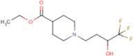 Ethyl 1-(4,4,4-trifluoro-3-hydroxybutyl)piperidine-4-carboxylate