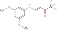 4-(3,5-dimethoxyanilino)-1,1,1-trifluorobut-3-en-2-one
