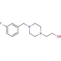 4-(3-Fluorobenzyl)-1-(2-hydroxyethyl)piperazine