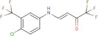 4-[4-chloro-3-(trifluoromethyl)anilino]-1,1,1-trifluorobut-3-en-2-one