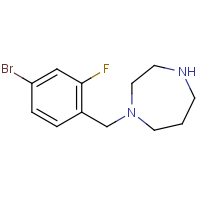 1-(4-Bromo-2-fluorobenzyl)homopiperazine