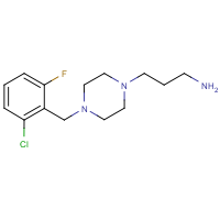 3-[4-(2-Chloro-6-fluorobenzyl)piperazino]propylamine