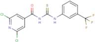 N-(2,6-dichloroisonicotinoyl)-N'-[3-(trifluoromethyl)phenyl]thiourea