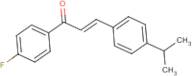 1-(4-fluorophenyl)-3-(4-isopropylphenyl)prop-2-en-1-one