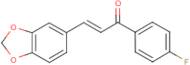 3-(1,3-benzodioxol-5-yl)-1-(4-fluorophenyl)prop-2-en-1-one