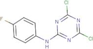 N2-(4-Fluorophenyl)-4,6-dichloro-1,3,5-triazin-2-amine