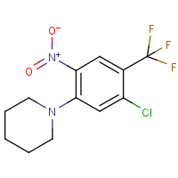 1-[5-chloro-2-nitro-4-(trifluoromethyl)phenyl]piperidine