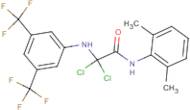 N1-(2,6-dimethylphenyl)-2,2-dichloro-2-[3,5-di(trifluoromethyl)anilino]acetamide