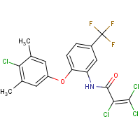 N1-[2-(4-chloro-3,5-dimethylphenoxy)-5-(trifluoromethyl)phenyl]-2,3,3-trichloroacrylamide