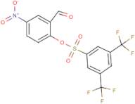 2-formyl-4-nitrophenyl 3,5-di(trifluoromethyl)benzene-1-sulphonate