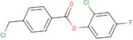 2-chloro-4-fluorophenyl 4-(chloromethyl)benzoate