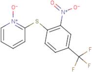 2-{[2-nitro-4-(trifluoromethyl)phenyl]thio}pyridinium-1-olate