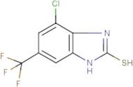 4-Chloro-6-(trifluoromethyl)-1H-benzo[d]imidazol-2-thiol