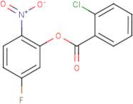 5-fluoro-2-nitrophenyl 2-chlorobenzoate