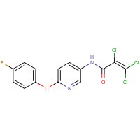 N1-[6-(4-fluorophenoxy)-3-pyridyl]-2,3,3-trichloroacrylamide