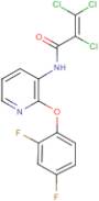 N1-[2-(2,4-difluorophenoxy)-3-pyridyl]-2,3,3-trichloroacrylamide